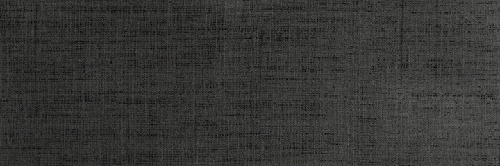 abstract rough dark background linen natural fabric, short focus
