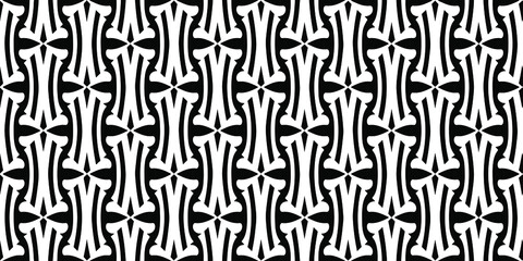  vector pattern with diagonal elements. abstract ornament for wallpapers and backgrounds. Black and white colors.