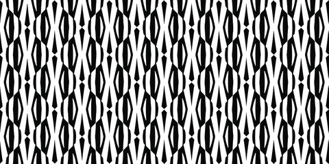 vector pattern with diagonal elements. abstract ornament for wallpapers and backgrounds. Black and white colors.