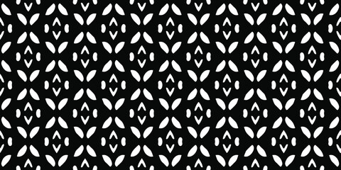 vector pattern with diagonal elements. abstract ornament for wallpapers and backgrounds. Black and white colors.