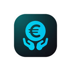 Save Money Euro - Sticker