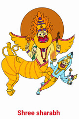  Beautiful illustrations of lord shiva's nineteen incarnations