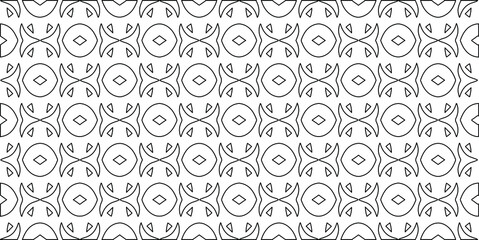 vector pattern with diagonal elements. abstract ornament for wallpapers and backgrounds. Black and white colors.