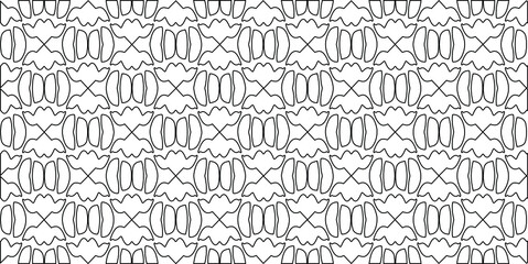 vector pattern with diagonal elements. abstract ornament for wallpapers and backgrounds. Black and white colors.