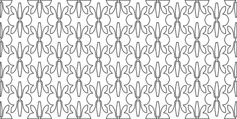 vector pattern with diagonal elements. abstract ornament for wallpapers and backgrounds. Black and white colors.