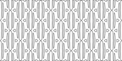vector pattern with diagonal elements. abstract ornament for wallpapers and backgrounds. Black and white colors.