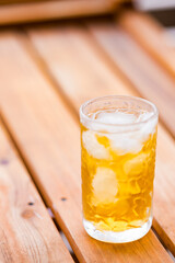 Japanese traditional barley ice tea