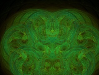 Imaginatory fractal background generated Image