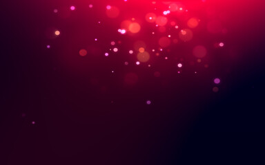 Plakat Luxury red purple bokeh blur abstract background with lights for background and wallpaper Christmas,vintage.