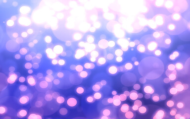 Abstract Ultra Violet bokeh background.