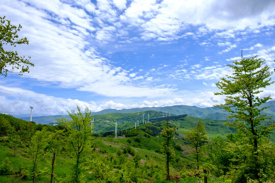 Parco Eolico al Passo delle Cento Croci