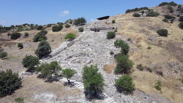 The Neolithic settlement of Choirokoitia on Cyprus island, UNESCO world heritage
