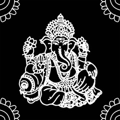 a beautiful dark art illustrations of indian gods and goddesses