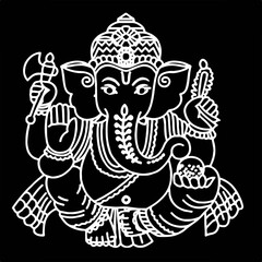 a beautiful dark art illustrations of indian gods and goddesses