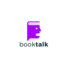 Book Talk Logo
simple and clean design