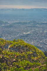 Engenhão visto do alto do Tijuca Mirim