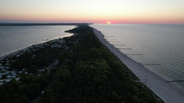 P&oacute;łwysep Helski, Polska.