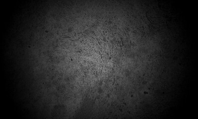 Old wall texture cement dark black gray  background abstract grey color design are light with white gradient background.