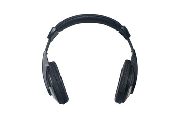 High-quality Wireless Over-Ear Headphoneson a white background. This has clipping path.