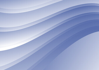 Abstract gradient waves background and folds. 3D illustration in gentle pastel colors.
