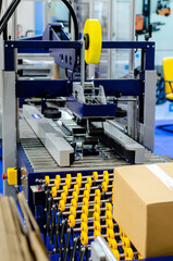 Automatic tape carton sealing machine,box folding machine