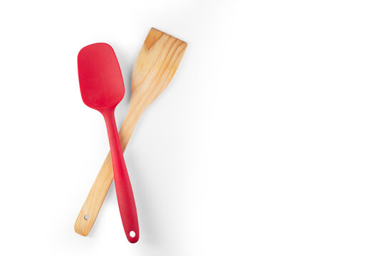 Wooden Kitchen Shovel, Miserable Red Spatula