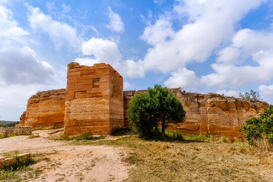 The Castle of Paderne - an ancient fortification in Albufeira, Algarve, Portugal