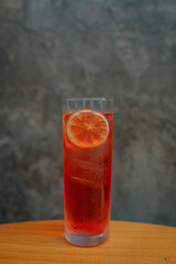cocktail with ice
