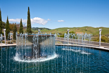 Water Fountain at a Napa Valley Winery