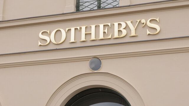 Sothebys Auction House - CITY OF MUNICH, GERMANY - JUNE 03, 2021