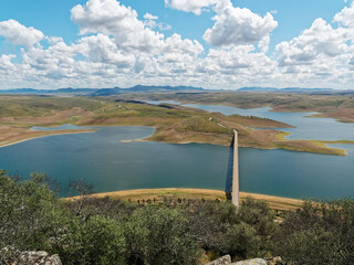 Embalse de la Serena desde el mirador de Masatrigo