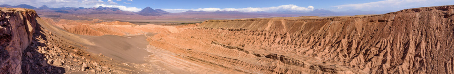 Fototapeta na wymiar Valley of Mars panorama