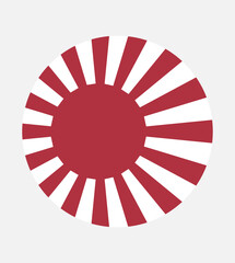 The Rising Sun Flag symbolizes the sun. The Rising Sun Flag is a Japanese flag that consists of a red disc and sixteen red rays emanating from the disc. Flag of the Japanese Army.