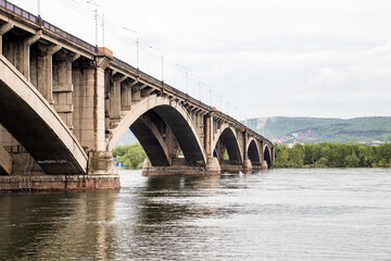 Stone bridge over the river