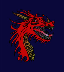 tribal, dragon, tattoo, black, illustration, design, vector, art, decoration, abstract, pattern, symbol, silhouette, isolated, ornament, creative, background, style, sign, fantasy, white, graphic, ani