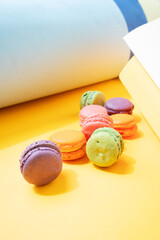 french cookies macaroons