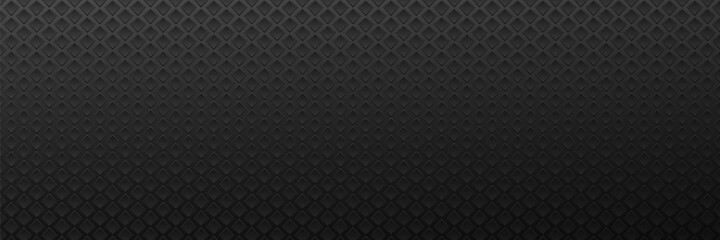 Surface from metal rhombuses dark background.