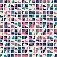 Abstract Geometric Pattern generative computational art illustration