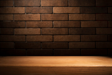 deck of wood and shadows on wall