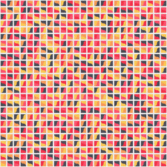 Abstract Geometric Pattern generative computational art illustration
