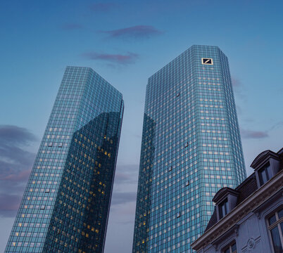 Deutsche Bank Twin Towers - Frankfurt, Germany