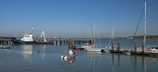 Harwich Quay Essex, England