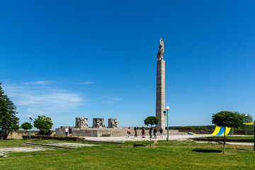 The Monument of Freedom in town of Vidin, Bulgaria