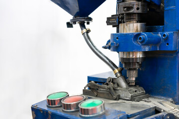 Punch die cavity with feeding module device of machine powder sinter metal presses forming for...