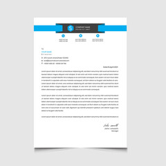 letterhead roll up template design