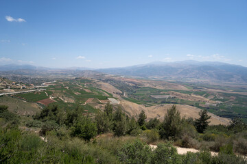 Fototapeta na wymiar North Israel South Lebanon border