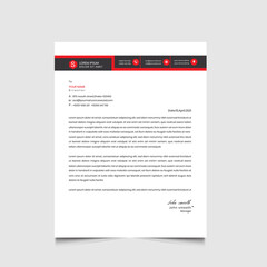 letterhead roll up template design
