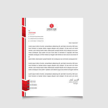 letterhead roll up template design