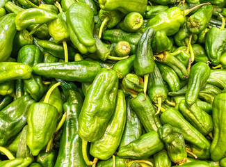 green chili peppers