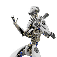 super robot is frustrated